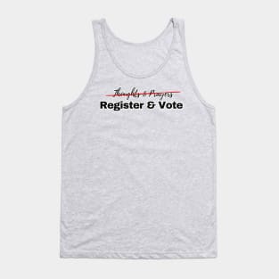 Register and vote Tank Top